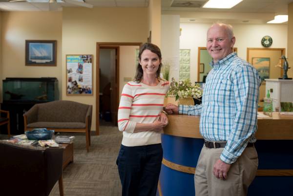 Photo of Dr. Oakley and Dr. Christenson