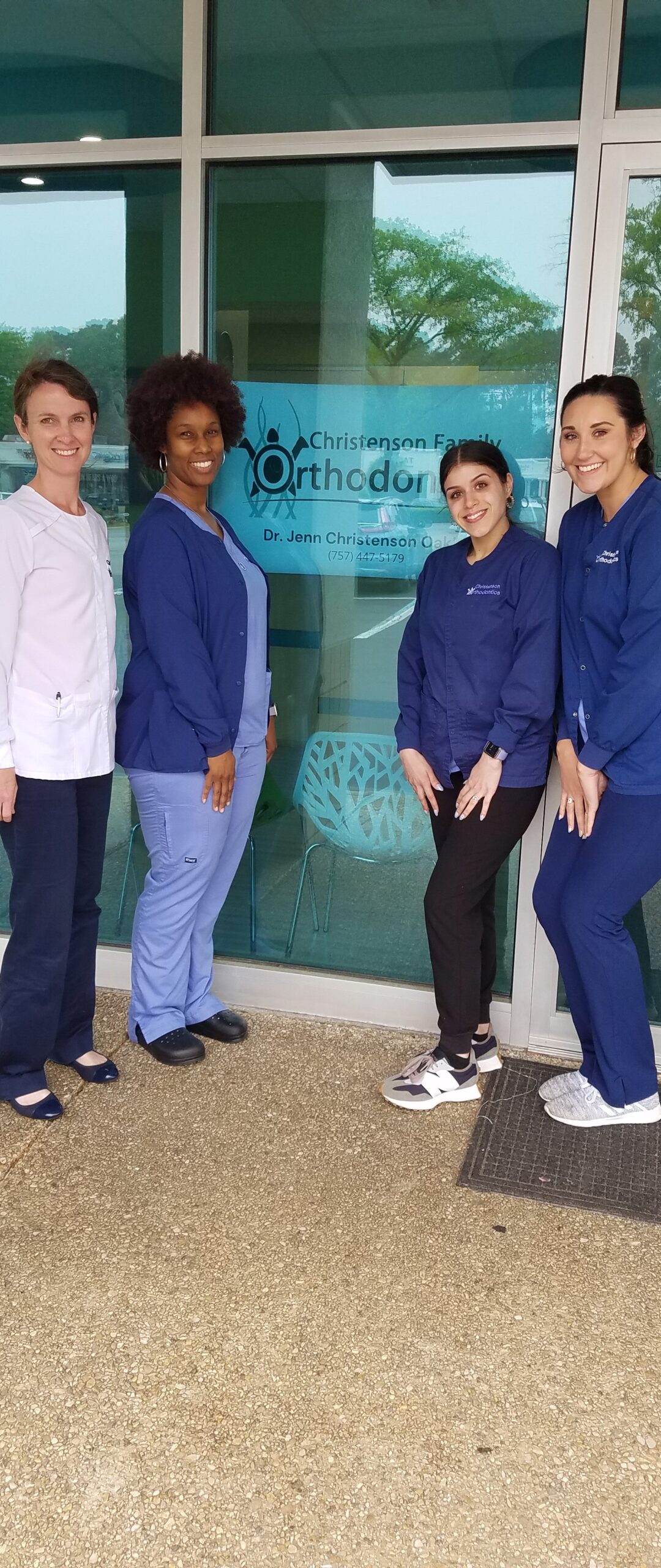 The Ortho Team at our Virginia Beach location - inside the GD4Kids dental clinic!